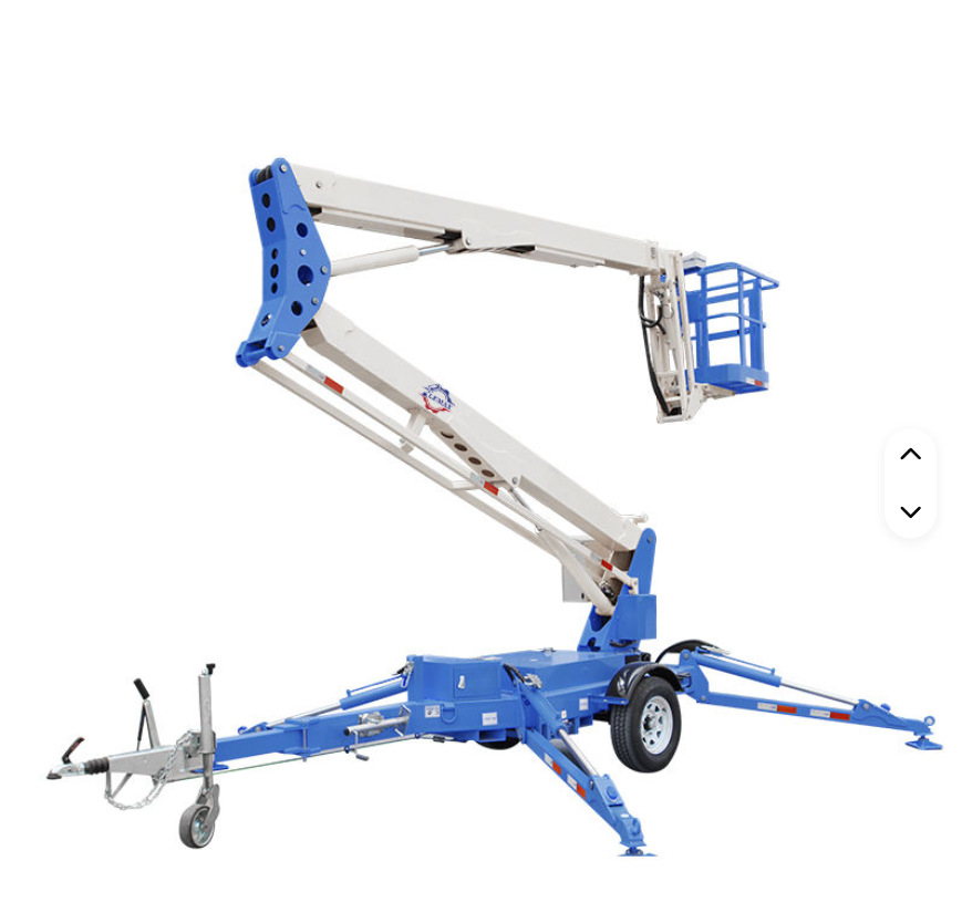 Towable Trailer Boom Lift 2 wheel